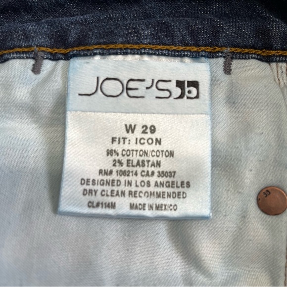 Joes Jeans Size 29 Blue Denim Icon 27” Inseam Women’s - Picture 10 of 15